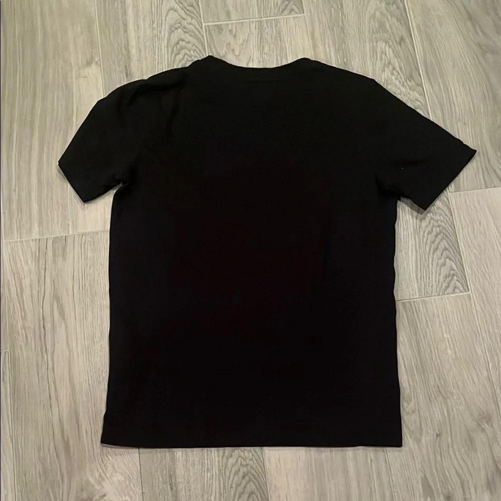 Air Jordan Boys Black and Silver T-Shirt Size: M